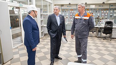 "Сергей Грачев побывал на  Сакмарской ТЭЦ"